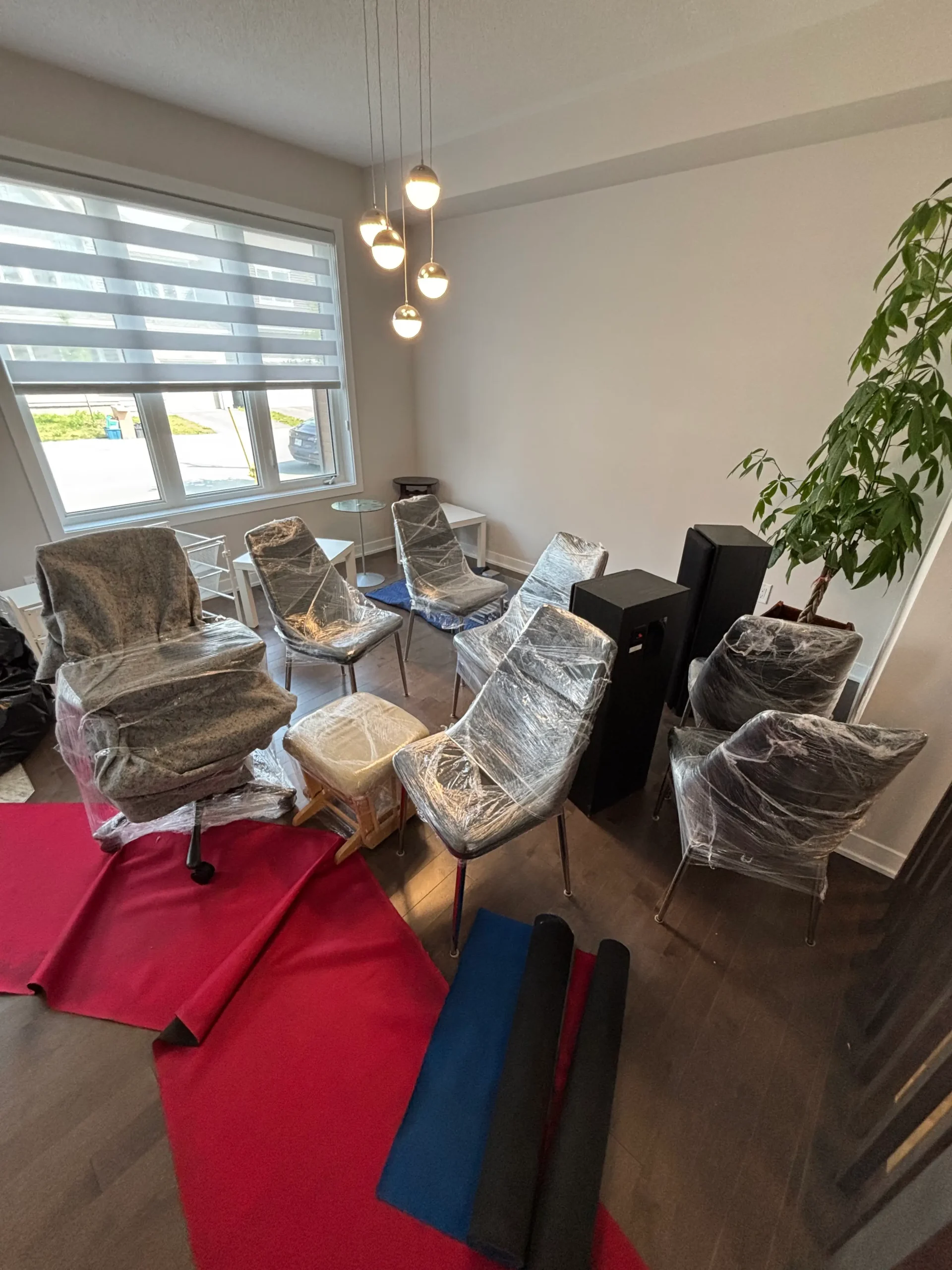 Carefully Packed house ready for residential move in Canada